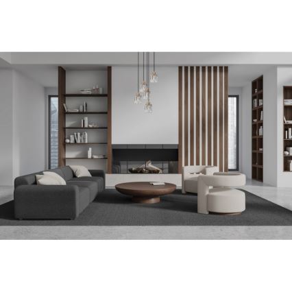 ITALUX - Kábeles függőlámpa TORNO 5xE14/40W/230V aranyszínű