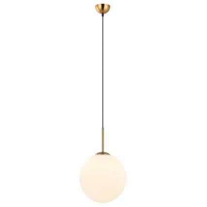 ITALUX - Függeszték kábelre DEORE 1xE27/40W/230V átm. 30 cm bronz