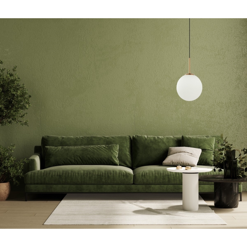 ITALUX - Függeszték kábelre DEORE 1xE27/40W/230V átm. 25 cm bronz