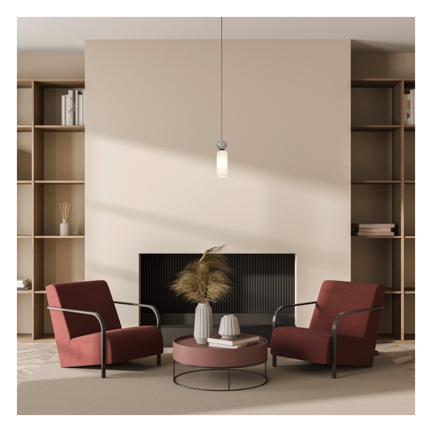 ITALUX - SANTOS kábeles függeszték 1xG9/40W/230V fekete