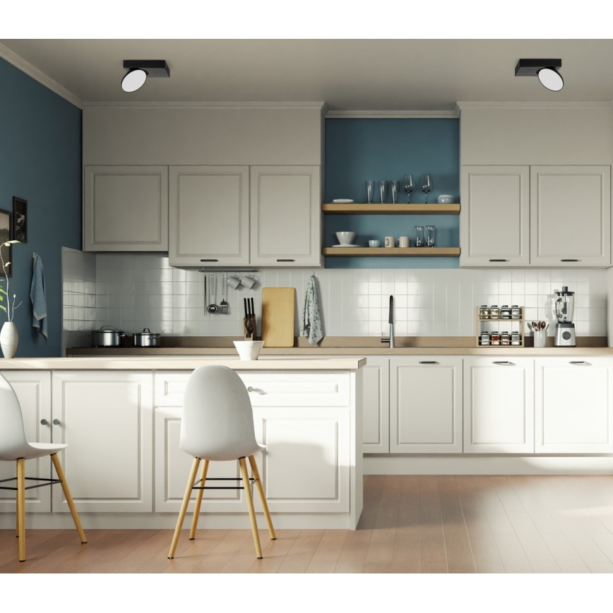 ITALUX - LED Spotlámpa CASTELIO LED/5W/230V 4000K fekete