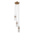 ITALUX - TARASO kábeles csillár 3xE14/40W/230V arany