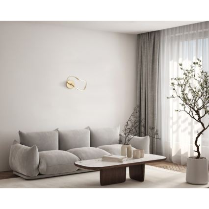 ITALUX - LED fali lámpatest AMAYA LED/20W/230V arany