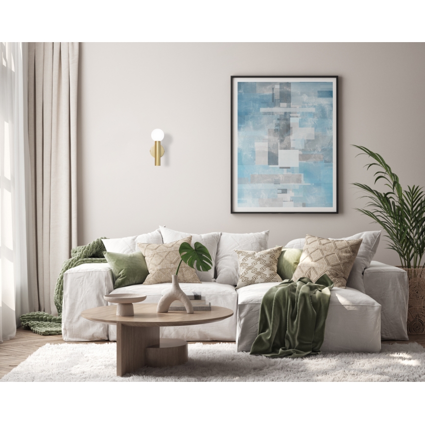 ITALUX - Falilámpa FILANO 1xG9/5W/230V aranyszínű