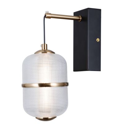 ITALUX - LED fali lámpa ALANI LED/6W/230V 3000K fekete/arany
