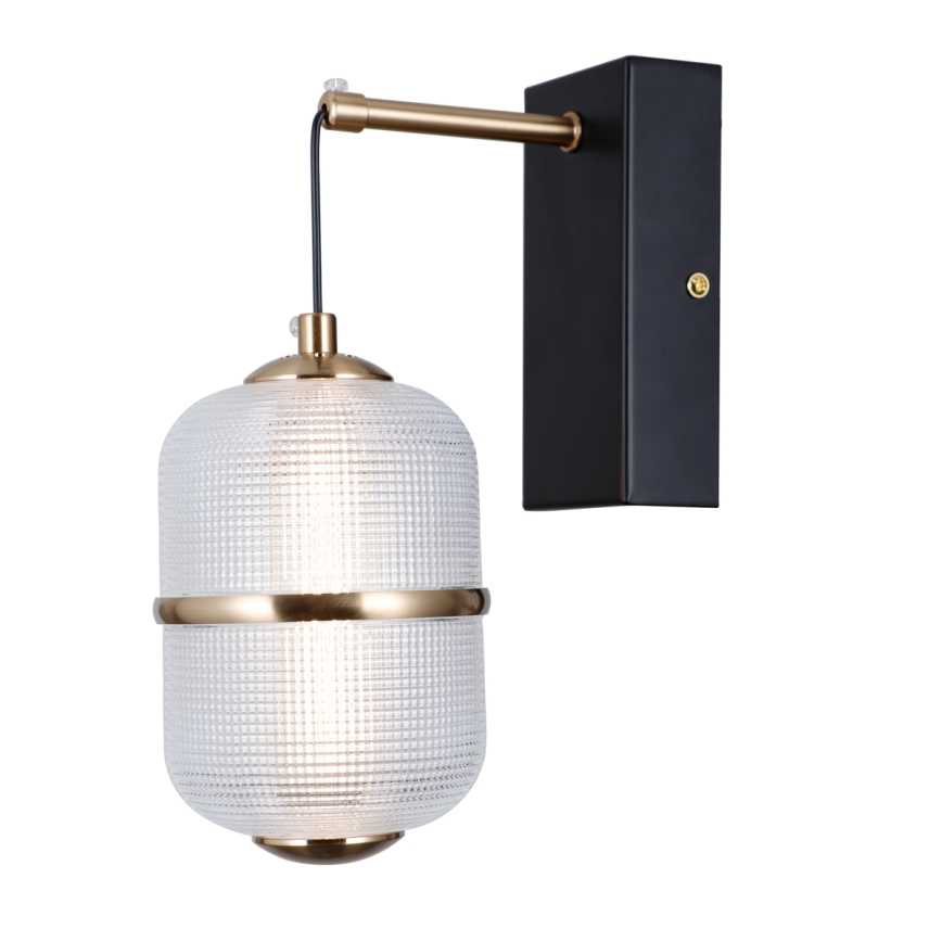 ITALUX - LED fali lámpa ALANI LED/6W/230V 3000K fekete/arany