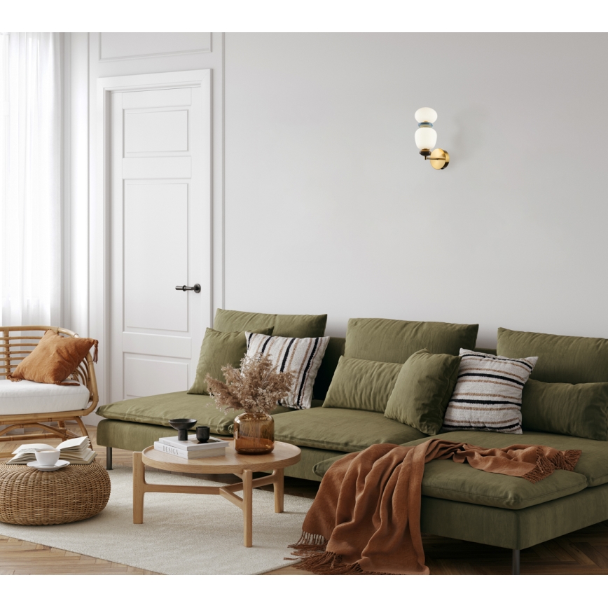ITALUX - LED fali lámpa EVANS LED/12W/230V 3000K arany