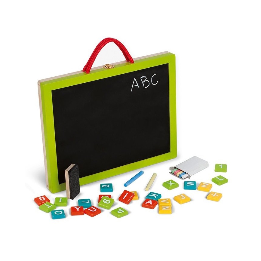 Janod - 4 az 1-ben mágneses tábla bőrönddel