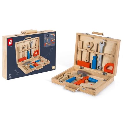 Janod - BRICOKIDS szerszámos bőrönd