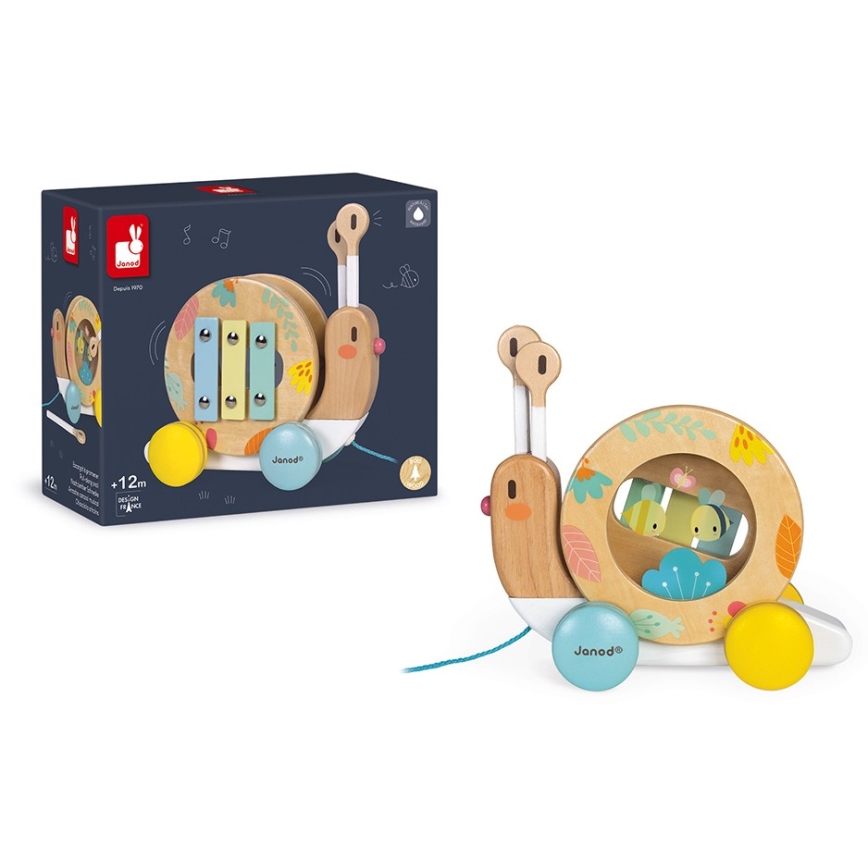 Janod - Fa csiga xilofonnal PURE