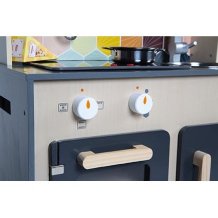 Janod - Fa konyha LED főzőlappal MOZAIC 2xLR6