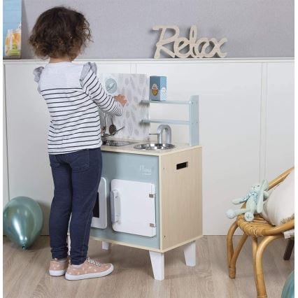 Janod - Fa konyha PLUME kék