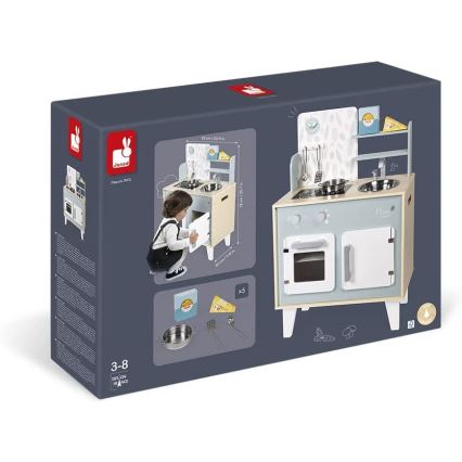 Janod - Fa konyha PLUME kék