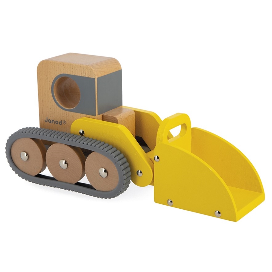 Janod - Fa rakodógép és teherautó BOLID