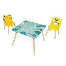 Janod - Faasztal székekkel TROPIK