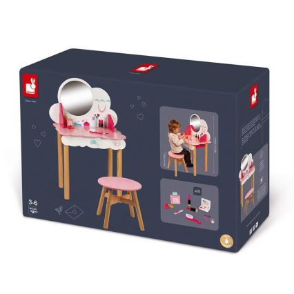 Janod - Gyerek kozmetikai asztal CANDY CHIC