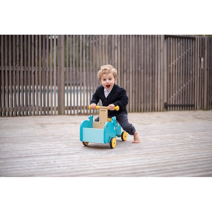 Janod - Gyermek tolósbicikli víziló