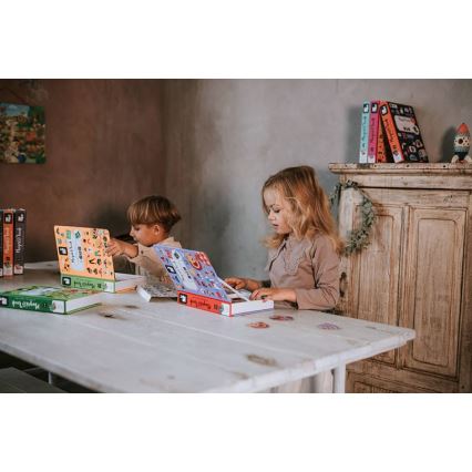 Janod - Interaktív mágneses készlet MAGNETIBOOK állatok