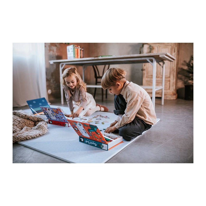 Janod - Interaktív mágneses készlet MAGNETIBOOK állatok