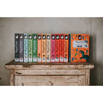 Janod - Interaktív mágneses készlet MAGNETIBOOK állatok