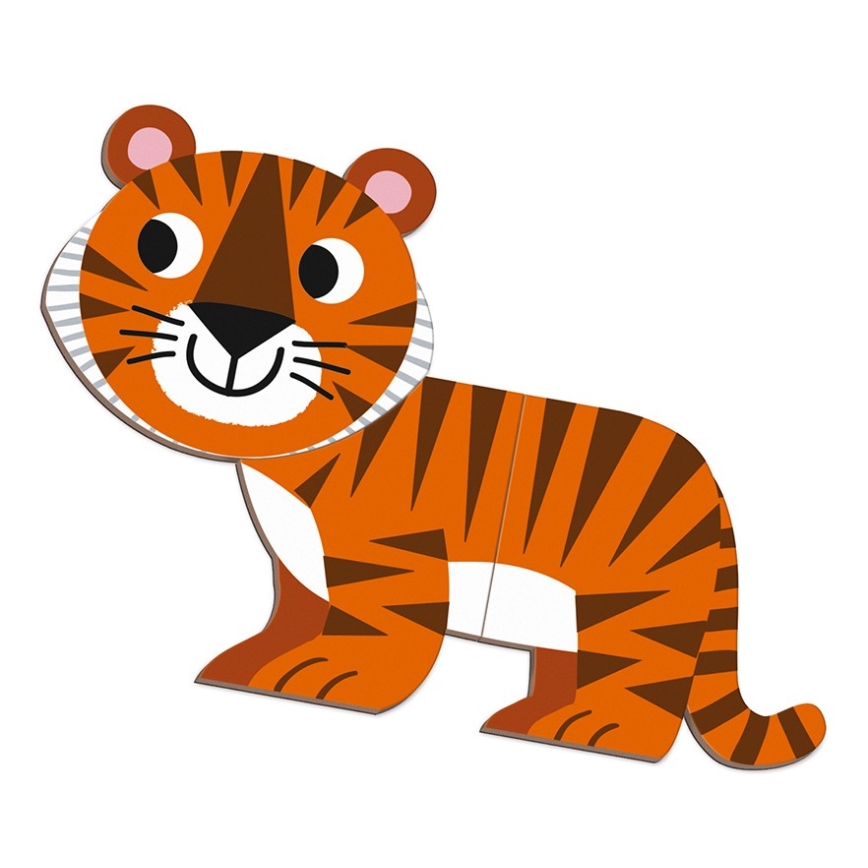 Janod - Interaktív mágneses készlet MAGNETIBOOK állatok