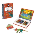 Janod - Interaktív mágneses készlet MAGNETIBOOK dinoszauruszokkal
