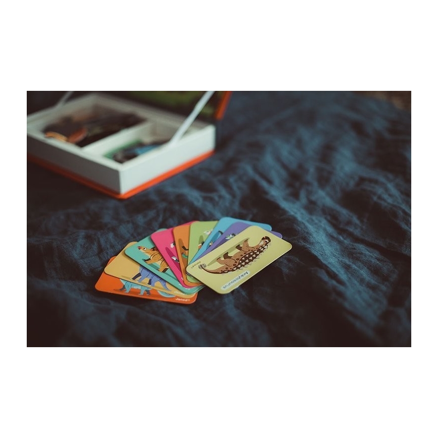 Janod - Interaktív mágneses készlet MAGNETIBOOK dinoszauruszokkal