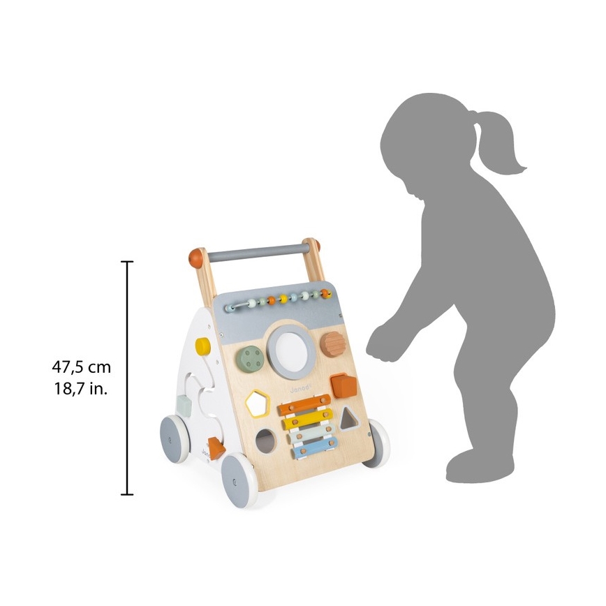 Janod - SWEET COCOON tevékenységekkel ellátott járóka