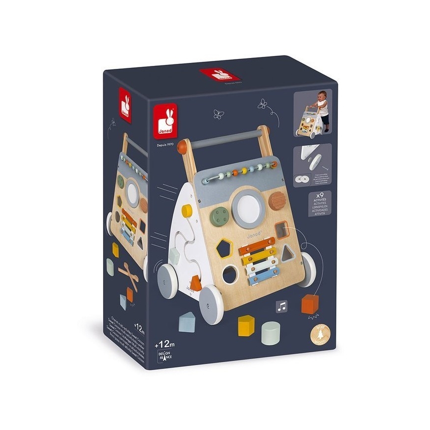 Janod - SWEET COCOON tevékenységekkel ellátott járóka