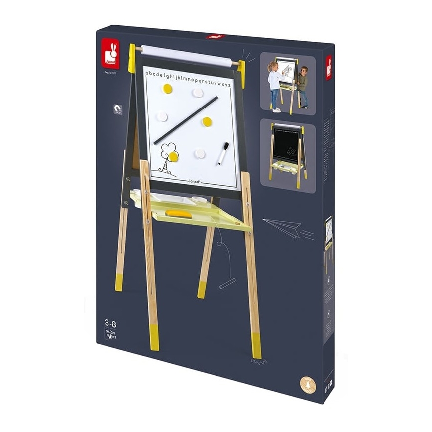 Janod - Szürke mágneses tábla