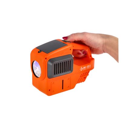 Játék fűnyíró buborékfújóval és világítással, 4xAA elemmel