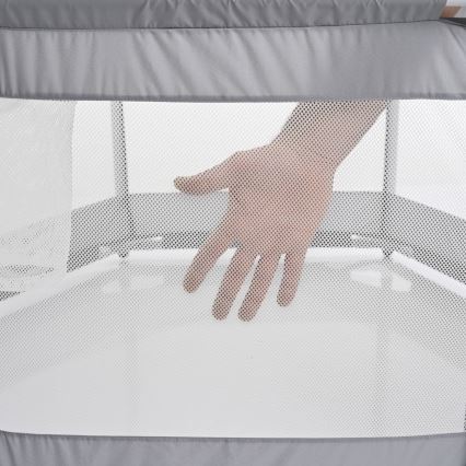 Játékkarám 120 cm szürke