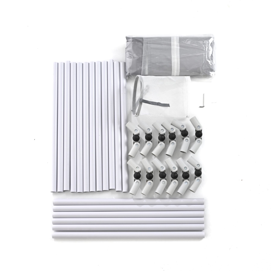 Játékkarám 120 cm szürke