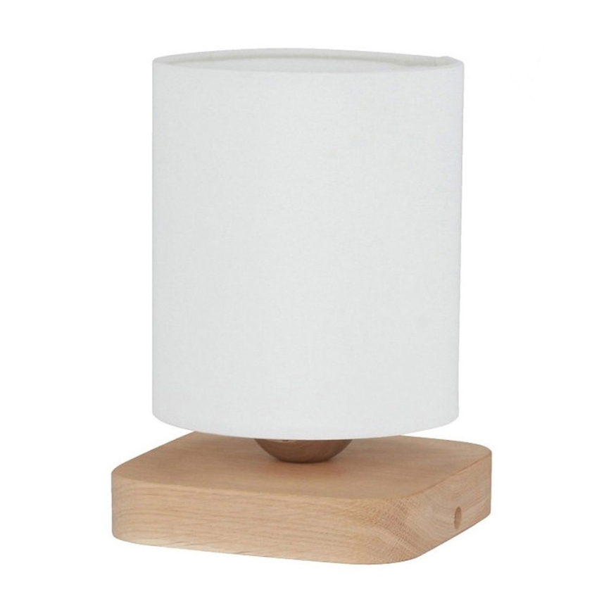 JENTA asztali lámpa 1xE27/25W/230V tölgy