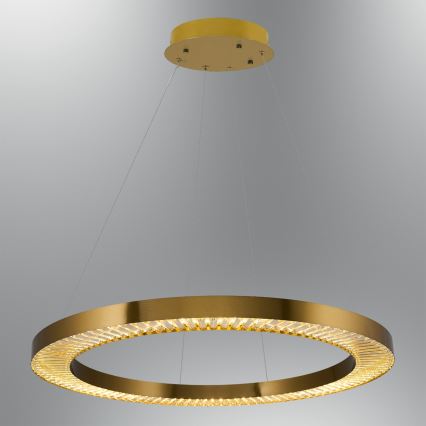 JESI LED csillár kábelen — 90 W, 230 V, 3000 K, átmérő 100 cm, bronz
