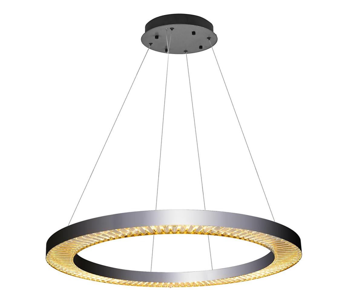 JESI LED kábeles csillár 90W/230V 3000K, átm. 100 cm, ezüstszínű 701CHD1383