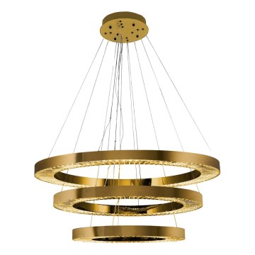 JESI LED kábelre függesztett csillár 99W 230V 3000K Ø 100 cm, bronz