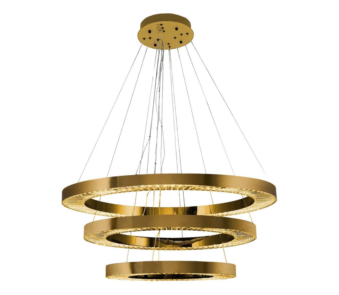 JESI LED kábelre függesztett csillár 99W 230V 3000K Ø 100 cm, bronz 701CHD1386