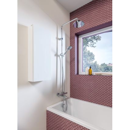 JIKA H3337170045711 - Zuhanykészlet termosztátos MIO csapteleppel, fényes króm