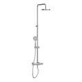 JIKA H3337170045711 - Zuhanykészlet termosztátos MIO csapteleppel, fényes króm