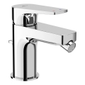 JIKA H3411X10041111 - Bidé csaptelep + leeresztő nyílás nélkül CUBITO 12,8 cm fényes króm