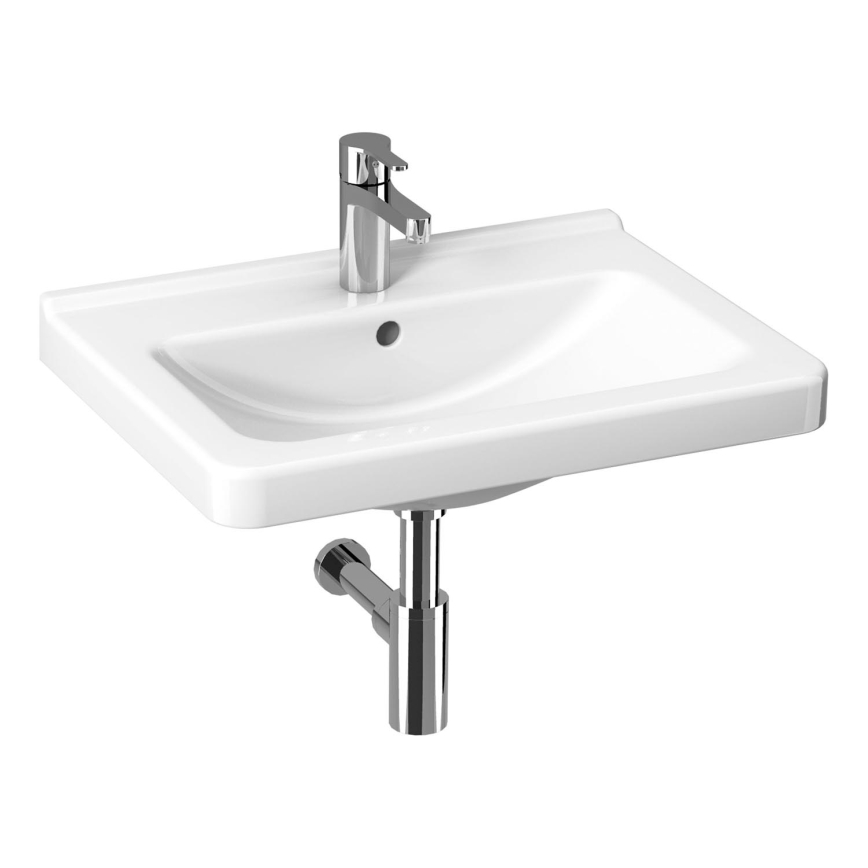 JIKA H8104220001041 - Függesztett mosdó CUBITO 55x42 cm kerámia/fehér