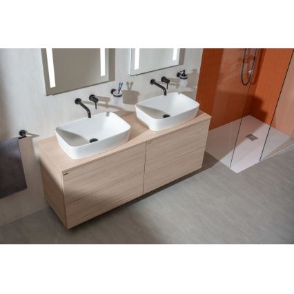JIKA H8183827571041 - LYRA 55x40 cm-es kerámia mosdó pultba, matt fehér