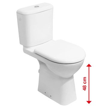 JIKA H8236160000001 - DEEP WC-csésze, kerámia, fehér