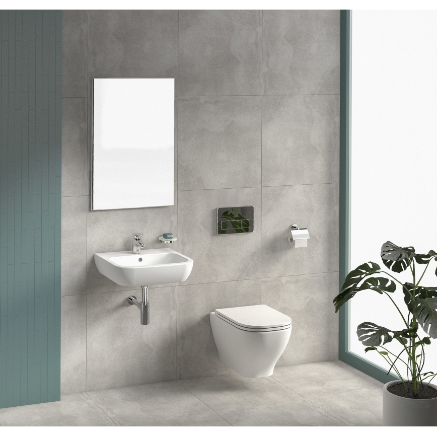 JIKA H8666180000001 - Függesztett WC DEEP kerámia/fehér + SoftClose DEEP duroplast/fehér WC-ülőke