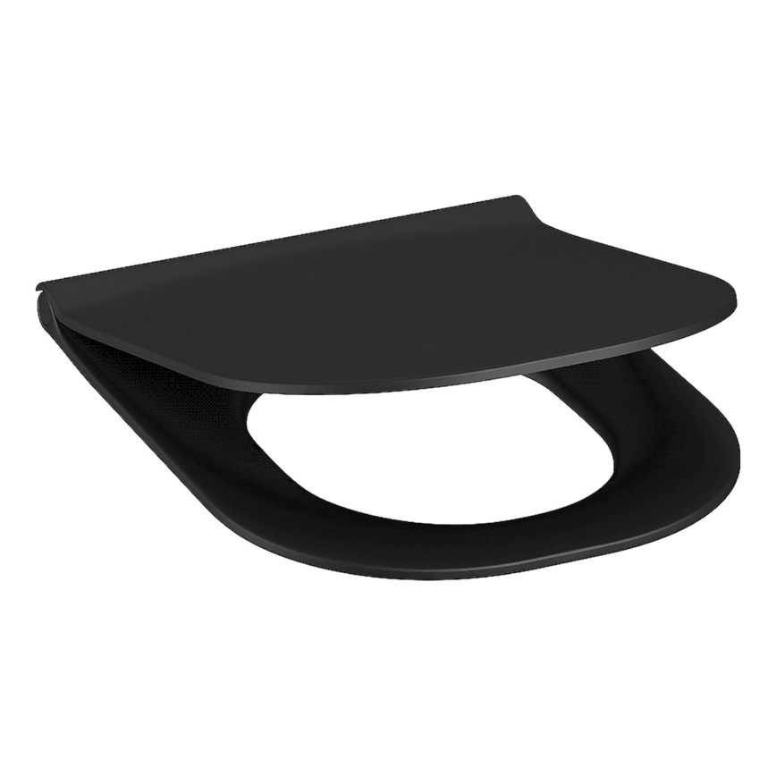 JIKA H8917167160631 - WC ülőke SoftClose MIO duroplast/matt fekete
