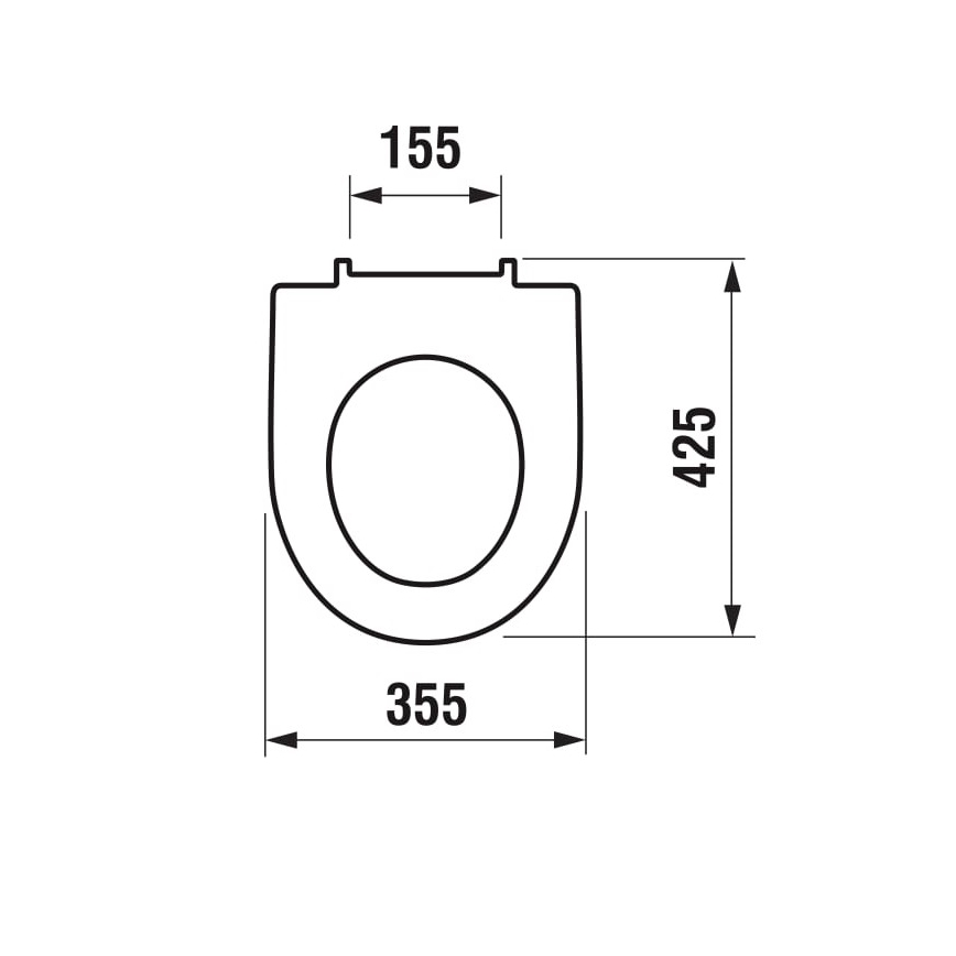 JIKA H8933853000001 - WC-ülőke SoftClose LYRA duroplast/fehér