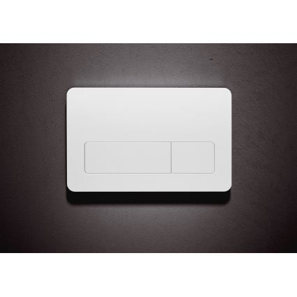 JIKA H8936620000001 - DUAL PRO öblítőgomb, fehér