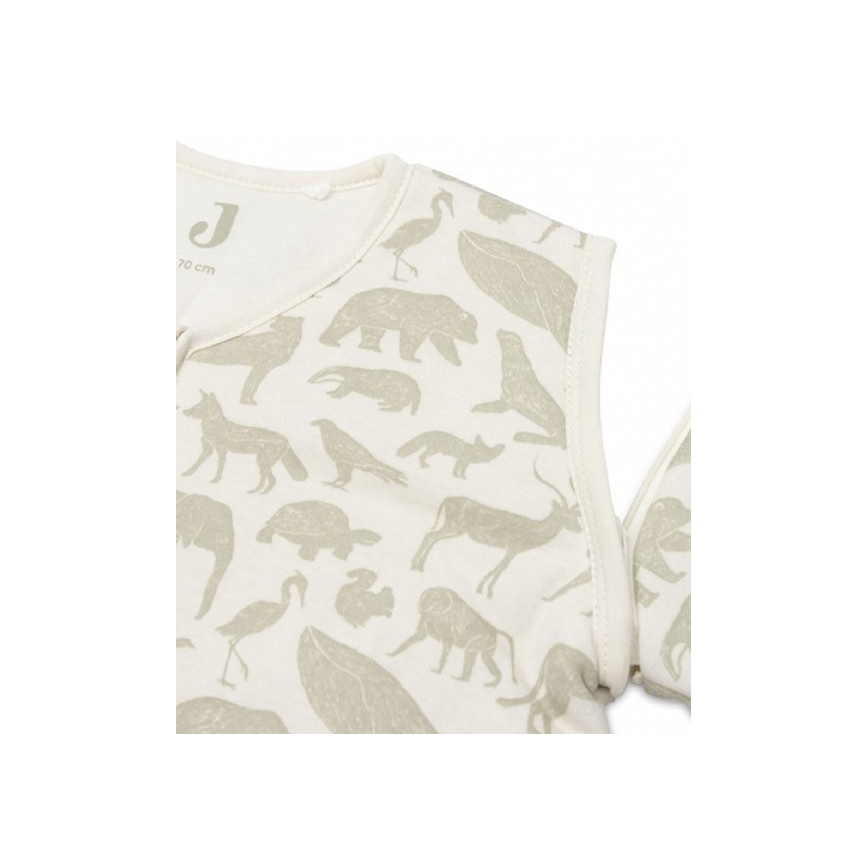 Jollein - Hálózsák 2in1 3-9 hónapos 3 TOG Animals Olive Green