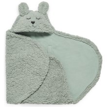 Jollein - Pelenkás takaró gyapjú Bunny 100x105 cm Ash Green